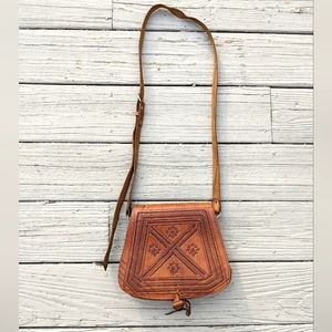 Italian Leather Crossbody Purse